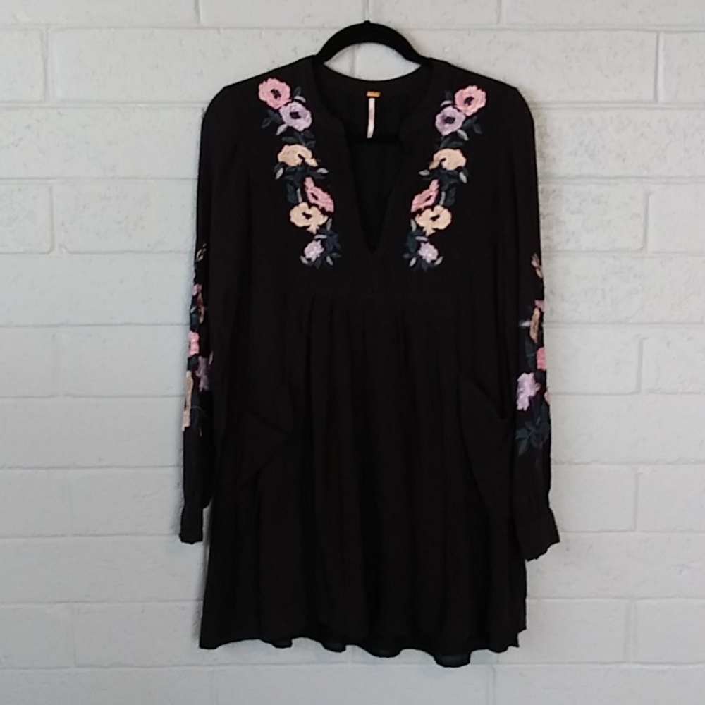 Free people long sleeve dress